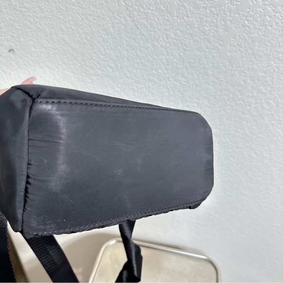 Sol and Selene Rejoice Black Quilted Crossbody Bag Top Handle Medium Bag Purse - Picture 9 of 12